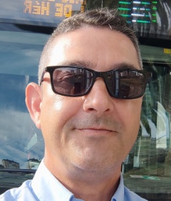 Foto del conductor profesional